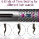 Cordless automatic curling iron