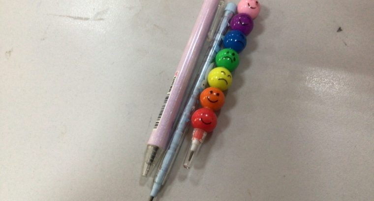My pens in the day